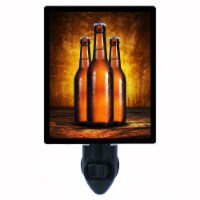 Kitchen Photo Night Light. Hoppy Hour. Beer Bottles. Free Extra Picture For Lights.