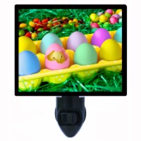 Easter Decorative Photo Night Light. Easter Chick. Peeps. Free Extra Picture For Lights.