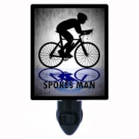 Photo Night Light. Spokes Man. Cycling. Bicycles. Bikes. Free Extra Picture For Lights.