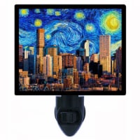 Van Gogh Decorative Photo Night Light. Denver Starry Night. Free Extra Picture For Lights.