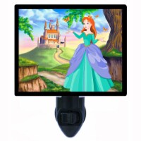 Fantasy Photo Night Light. Princess And Butterflies. Free Extra Picture For Lights.
