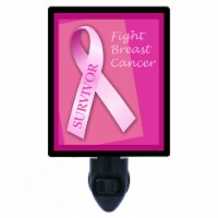 Medical Decorative Photo Night Light. Breast Cancer. Free Extra Picture For Lights.