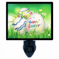 Easter Decorative Photo Night Light. Easter Egg Hunt. Free Extra Picture For Lights.