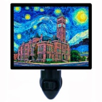 Van Gogh Photo Night Light. Sioux Falls Starry Night. Free Extra Picture For Lights.
