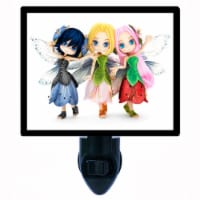 Fairies Decorative Photo Night Light. Fairy Friends. Free Extra Picture For Lights.