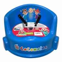 Cocomelon 15 Inch Family Secure Children's Table Chair and Floor Seat, Blue