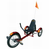 Triton Tri-001R Ultimate Three-Wheeled Cruiser - Red