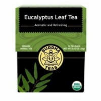 Buddha Teas - Tea Organic Eucalyptus Leaf - Case of 6 - 18 CT