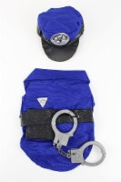 Midlee Police Man Dog Costume (Medium)