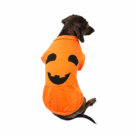 Midlee Pumpkin Face Dog Shirt Halloween Costume (Large)