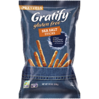 Gratify Gluten Free Sea Salt Pretzel Sticks
