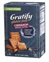 Gratify Gluten Free Cinnamon Baked Bites Crackers Perspective: Main