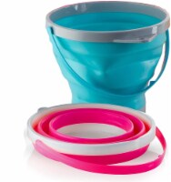 Top Race 2 Gallons (7 Liters) Extra Large Foldable Pail Bucket Set of 2