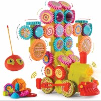 Top Race Remote Control Moving Gear Train Stem Building Toy (98 Pieces)