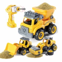 Top Race Construction Truck ︱Take Apart & Remote Control︱3-in-1