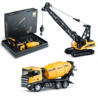 Cement Truck & Crane
