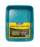 CasaWare Rectangular Toaster Oven Pan - Blue Perspective: Main
