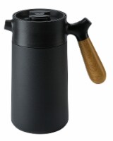 CasaWare Stainless Steel Vacuum French Press - Black Perspective: Main