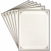 96 Sheets of Vintage Lined Stationery Paper, Letter Size (8.5 x 11 In)