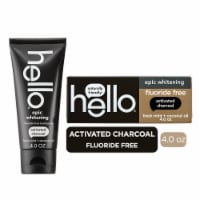 hello Epic Whitening Charcoal Fluoride Free Toothpaste in Fresh Mint Perspective: Main