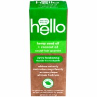 Hello Natural Fresh Spearmint Fluoride Free Toothpaste