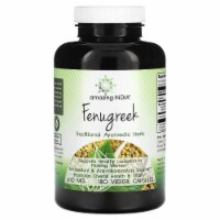 Amazing India Fenugreek 610 mg - 180 Veggie Capsules Perspective: Main