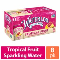 Waterloo Tropical Fruit Sparkling Water - 8pk / 12 fl oz Cans Perspective: Main