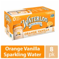 Waterloo Orange Vanilla Sparkling Water Perspective: Main