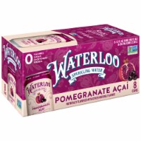 Waterloo® Pomegranate Acai Sparkling Water Cans Perspective: Main