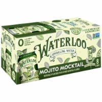 Waterloo Mojito Mocktail Sparkling Water - 8pk / 12 fl oz Cans Perspective: Main
