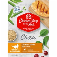 Chicken Soup 418435 No.4.5 Weight & Mature Care Chicken & Brown Rice Recipe Cat Food