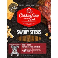 Chicken Soup 418493 5 oz Savory Sticks Bacon & Cheese Dog Treats Food
