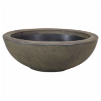 Sunnydaze Percival Outdoor Double-Walled Flower Pot Planter - Sable -20.75 - Single