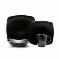 Red Vanilla HN600-016 Black Rice Dinner Set, 16 Piece
