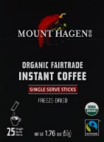 Mount Hagen Organic Instant Coffee Regular Singles
