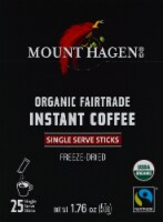 Mount Hagen Organic Instant Coffee Regular Singles