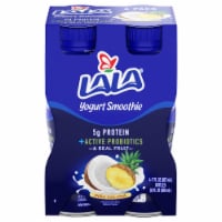 LaLa® Pina Colada Flavored Probiotic Yogurt Smoothies