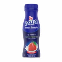 LaLa® Wild Strawberry Flavored Probiotic Yogurt Smoothie Drink Perspective: Main