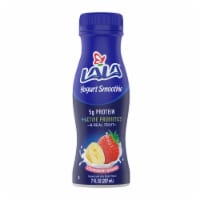 LaLa® Strawberry Banana Probiotic Yogurt Smoothie Drink Perspective: Main