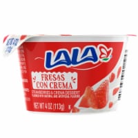 LaLa® Fresas Con Crema Strawberries and Cream Dessert