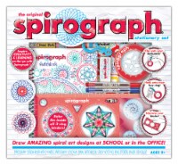 Spirograph Stationary Set - Red/Blue Perspective: Main