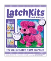 LatchKits Poodle Mini-Rug Latch Hook Craft Kit Perspective: Main