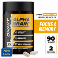 Onnit Alpha Brain Memory & Focus Capsules