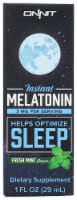 Onnit Fresh Mint Instant Melatonin Spray 3mg