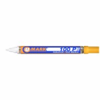 U-Mark UMARK10206FL 100P Fine Line Paint Marker&#44; Yellow