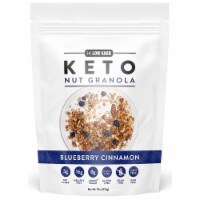 Low Karb NuTrail, Keto Blueberry Nut Granola Healthy Breakfast Cereal, 3g Net Carbs, 1.37lb