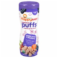 Happy Baby® Organics Superfood Puffs Purple Carrot & Blueberry Grain Snack