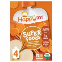 Happy Tot® Organics Super Foods Apple Sweet Potato Carrot Baby Food Pouches