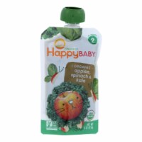 Happy Baby Organics Simple Combo Spinach Apples & Kale Stage 2 Baby Food Pouch