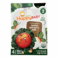 Happy Baby® Organics Stage 2 Apple Spinach & Kale Pounches